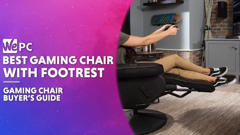 WEJiJ Best gaming chair with footrest 01